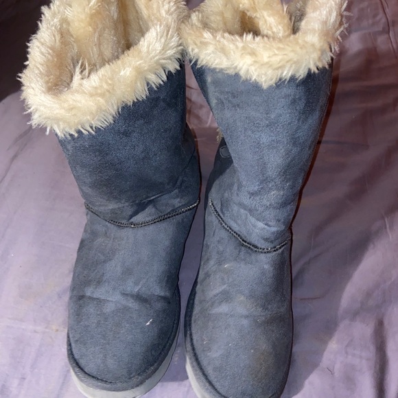 Bailey Bow Boot Grey - Picture 1 of 4